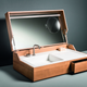 Illustration for article titled This Sink-In-A-Box Tucks Away To Keep Your Bathroom Tidy
